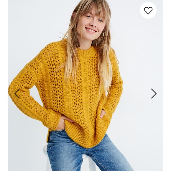 Madewell Pointelle Pullover Sweater - Picture 6 of 8
